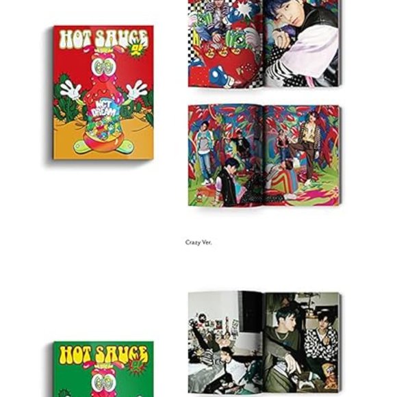 K POP NCT Dream - Hot Sauce [Photobook Chilling ver.] - Picture 3 of 7